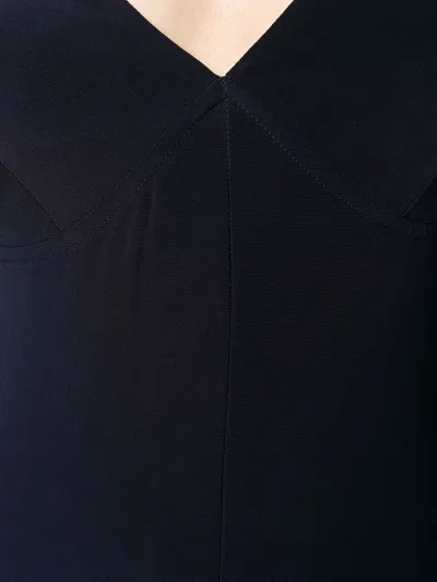 Norma Kamali Underwire Fishtail Jumpsuit In Black