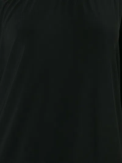 Norma Kamali Off Shoulder Jersey Top In Black