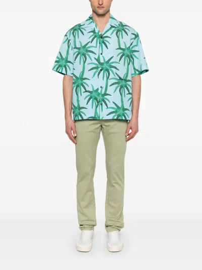 Jacob Cohen Men Slim Fit Denim Jeans In Green