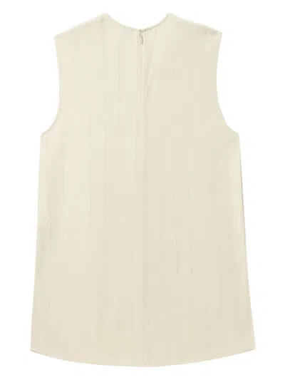 Totême Toteme Main Sleeveless Top In White