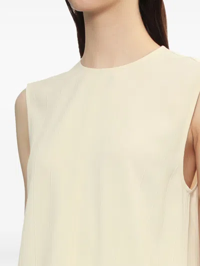 Totême Toteme Main Sleeveless Top In White