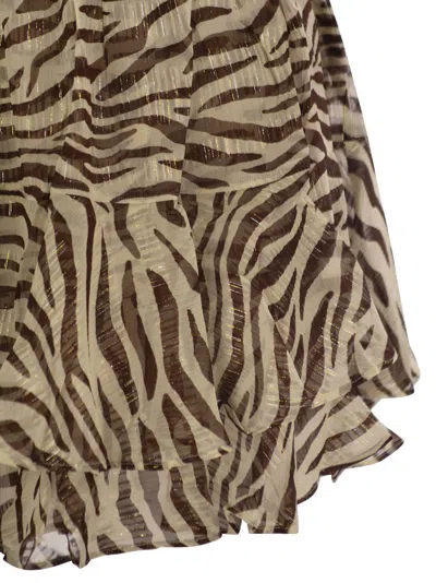 Mc2 Saint Barth Eivissa - Miniskirt With Ruffles