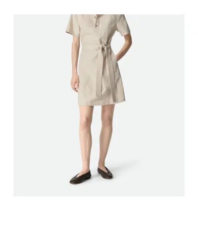 Bottega Veneta Micro Woven Nappa Leather Ballerina Flats In Pink