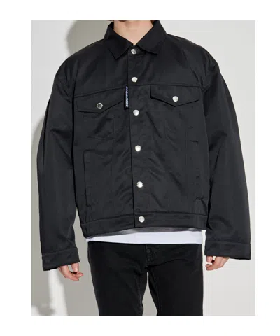 Dsquared2 'ever Jean D2' Jacket In Black