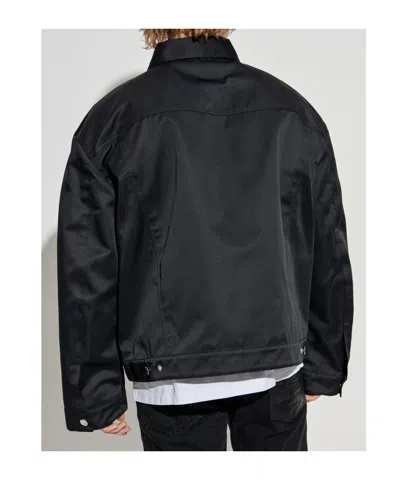 Dsquared2 'ever Jean D2' Jacket In Black