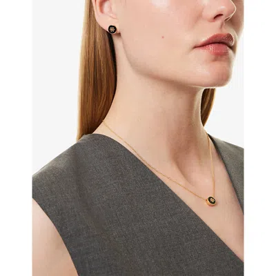 Tory Burch Kira Button Earrings