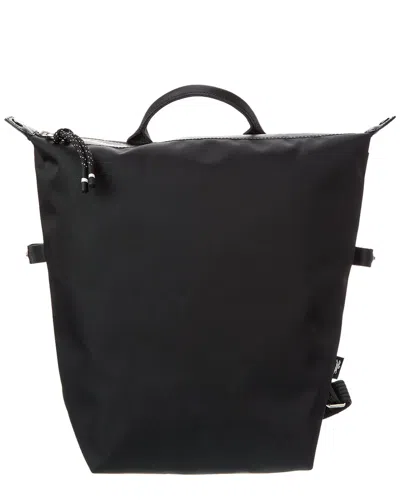 Longchamp Foldable Backpack With Side Pocket And Top Handle