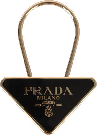 Prada Women's Steel Keyring