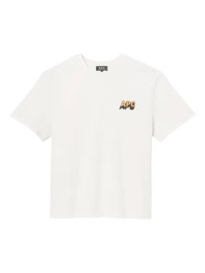 Apc T Shirts Neutral In White