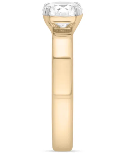 Macy's Gsi Certified Diamond Solitaire Engagement Ring (1 Ct. T.w.) In 14k White Or Yellow Gold