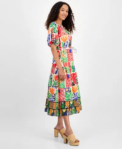 Julia Jordan Midi Dress In Multi