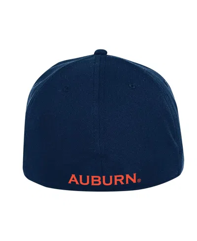 Under Armour Men's Navy Auburn Tigers Sideline Blitzing Accent Flex Hat In Blue