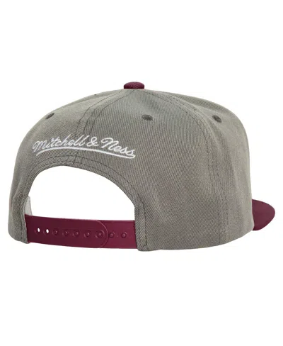 Mitchell & Ness Men's Gray Philadelphia Phillies Cooperstown Collection Basic Flip Snapback Hat