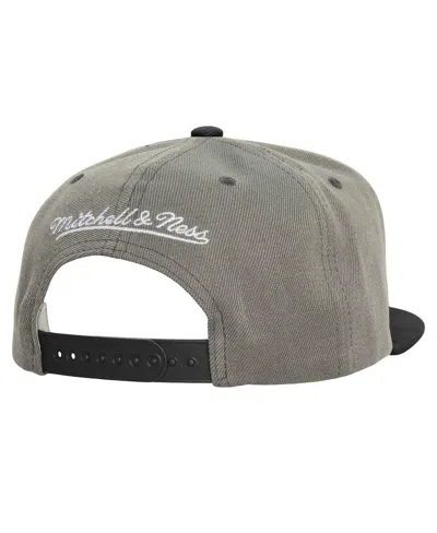 Mitchell & Ness Men's Gray Arizona Diamondbacks Cooperstown Collection Basic Flip Snapback Hat