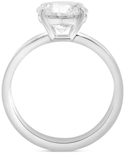 Macy's Gsi Certified Diamond Solitaire Engagement Ring (2 Ct. T.w.) In 14k White Or Yellow Gold
