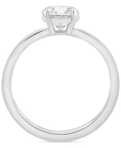 Macy's Gsi Certified Diamond Solitaire Engagement Ring (1 Ct. T.w.) In 14k White Or Yellow Gold