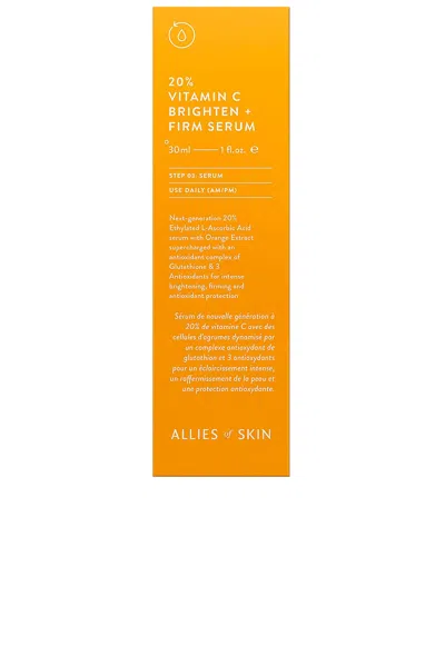Allies Of Skin 20% Vitamin C Brighten & Firm Serum, 30 ml