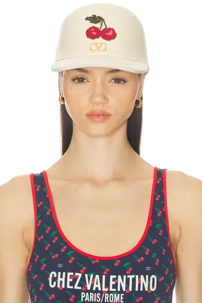 Valentino Vlogo Signature Cherryfic Baseball Hat
