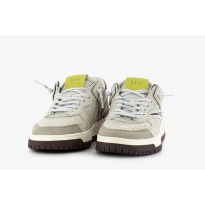 Date Beige Leather Sneaker