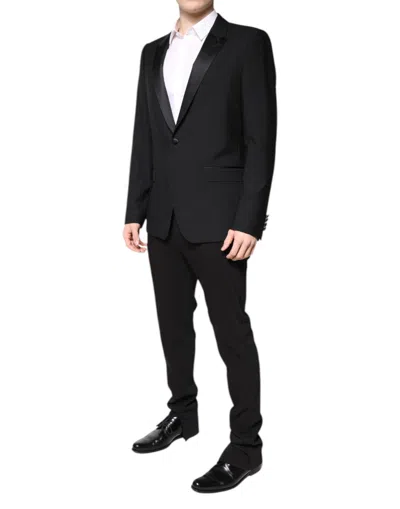 Dolce & Gabbana Multicolor Polyester Jacquard 2 Piece Suit