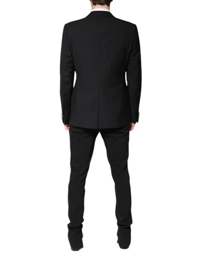 Dolce & Gabbana Multicolor Polyester Jacquard 2 Piece Suit