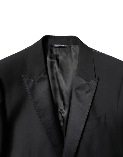 Dolce & Gabbana Multicolor Polyester Jacquard 2 Piece Suit