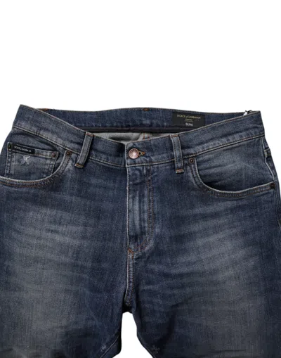 Dolce & Gabbana Classic Denim Jeans Man Jeans Black Size 38 Cotton