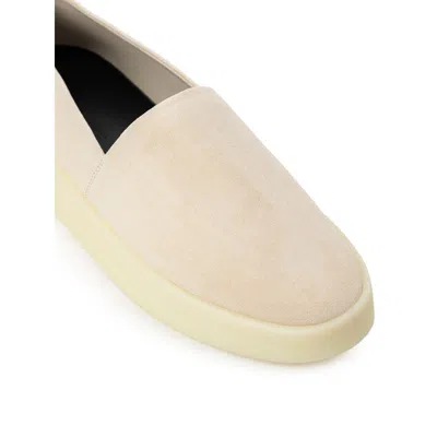 Fear Of God Man Sneakers Taupe Size 9 Leather