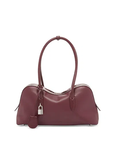 Stella Mccartney Stella Ryder Shoulder Bag In Burgundy