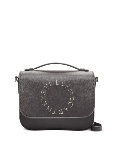 Stella Mccartney Logo Cross-body Bag With Top Handle And Adjustable Strap