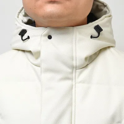 Herno White Polyester Jacket In Neutral