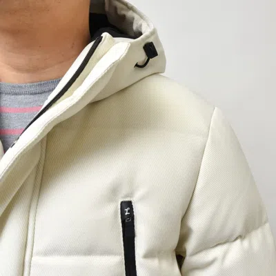 Herno White Polyester Jacket In Neutral