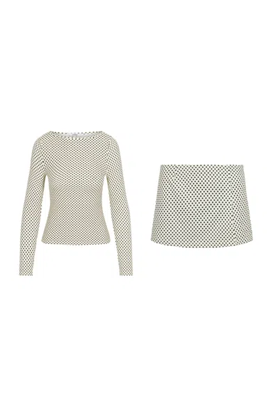 Ho24 Amelia Top + Micro Mini Skirt