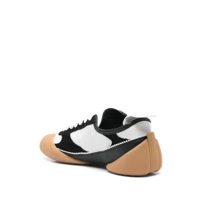 Alexander Mcqueen Oversized Calfskin Sneakers With Distinctive Rounded Sole In Multi