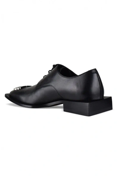 Balenciaga Logo-embossed Leather Derby Shoes