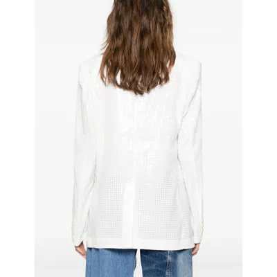 Junya Watanabe Single-breasted Jacket In Sequinned Satin