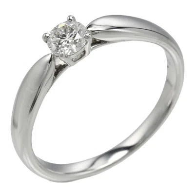 Pre-owned Tiffany & Co Platinum 950 Band Ring () In Silver