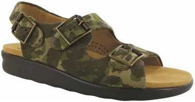 Sas Men's Bravo Heel Strap Sandal In Camo