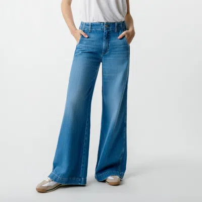Amo Edith Wide Leg Trouser In Amity