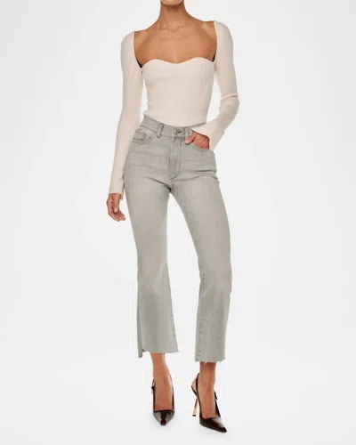 Dl1961 - Women's Bridget Bootcut High-rise Instasculpt Crop Jeans In Light Smoke