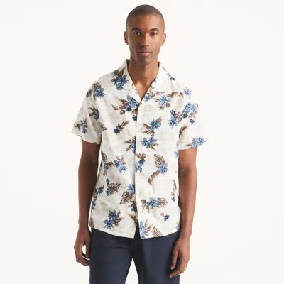Nautica Mens Printed Short-sleeve Shirt In Multi