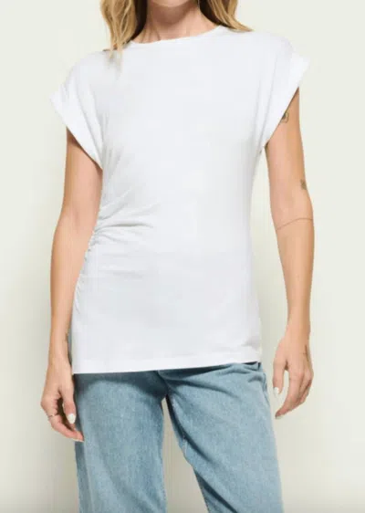 Nation Ltd Sadee Crewneck Tee In White