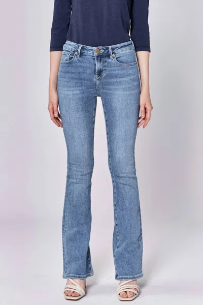 Dear John Denim Jaxtyn Bootcut Mid Rise Jean In Lovelle