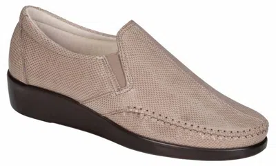 Sas Women's Dream Slip On Loafer In Mushroom Snake