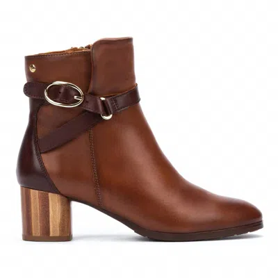 Pikolinos Women's Calafat Leather Boot In Cuero