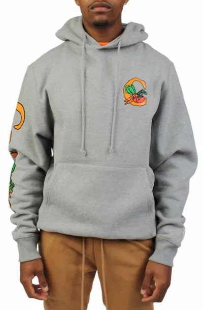 Carrots Wordmark Hooded Sweatshirt In Heather Grey