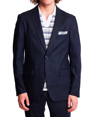 Paisley & Gray Dover Slim Fit Linen-blend Jacket