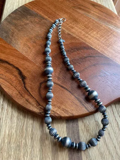 Nizhoni Traders Navajo Pearl Statement Necklace In Multi