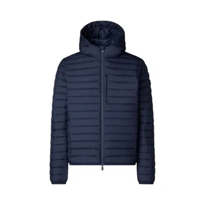 Save The Duck Quilted Light Jacket With Double-slider Zip And Lycra Trims
