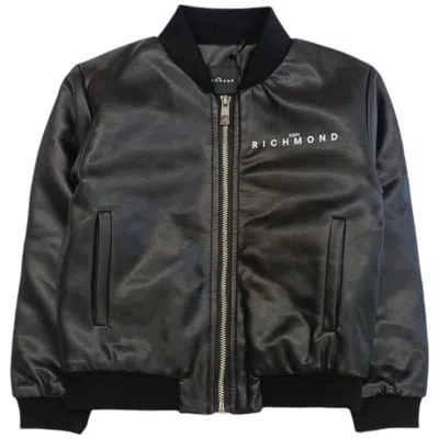 Richmond - Black Rba24172gbhb Eco-leather Jacket